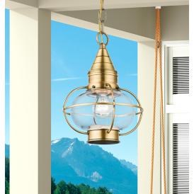 Newburyport 11 3/4" High Antique Brass Outdoor Hanging Light Newburyport 11 3/4" High Antique Brass Outdoor Hanging Light