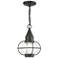 Newburyport 11 3/4" High Charcoal Outdoor Hanging Light