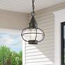 1_Newburyport 11 3/4" High Charcoal Outdoor Hanging Light