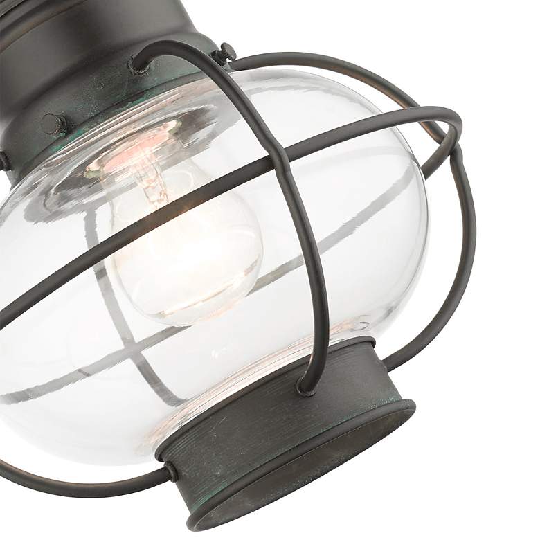 Image 5 Newburyport 11 3/4" High Charcoal Outdoor Hanging Light more views