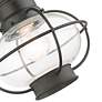 5_Newburyport 11 3/4" High Charcoal Outdoor Hanging Light more views