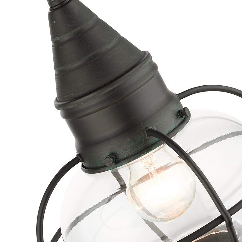Image 6 Newburyport 11 3/4" High Charcoal Outdoor Hanging Light more views