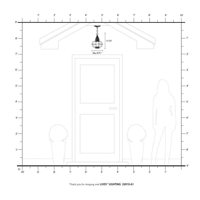 Image 7 Newburyport 11 3/4" High Charcoal Outdoor Hanging Light more views