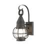 7_Newburyport 13 3/4" High Charcoal Outdoor Lantern Wall Light more views