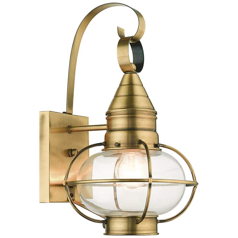 Image 3 Newburyport 14 3/4" High Bronze Outdoor Wall Light