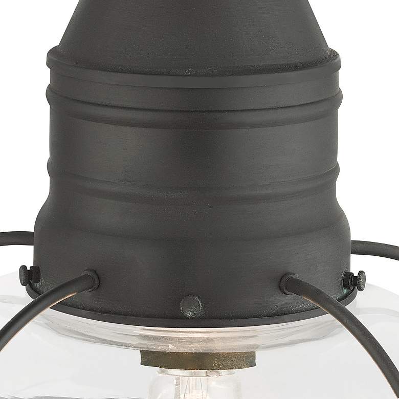 Image 5 Newburyport 16 3/4" High Charcoal Outdoor Hanging Light more views