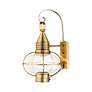 6_Newburyport 20 1/2" High Antique Brass Outdoor Wall Lantern more views