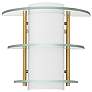2_Newell 2-Light Wall Sconce in Warm Brass more views