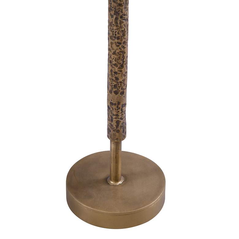 Image 3 Newman 23.5' Tall Marble/Brass Accent Table more views