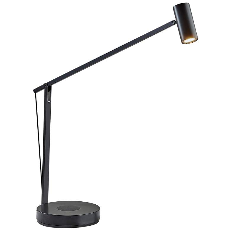 Image 1 Newman Bronze Metal Touch Task Floor Lamp