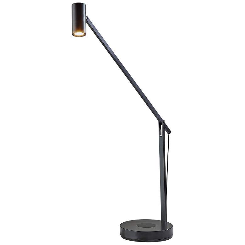 Image 7 Newman Bronze Metal Touch Task Floor Lamp more views