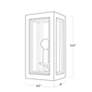 3_Newport 12 1/2" High Natural Rattan Wall Sconce more views