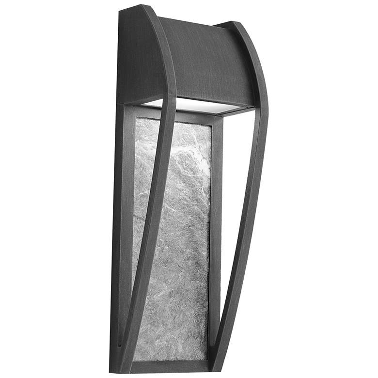 Image 1 Newport 13.75 inch Black LED Wall Sconce