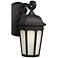 Newport 19 1/2" High Black Outdoor Wall Light
