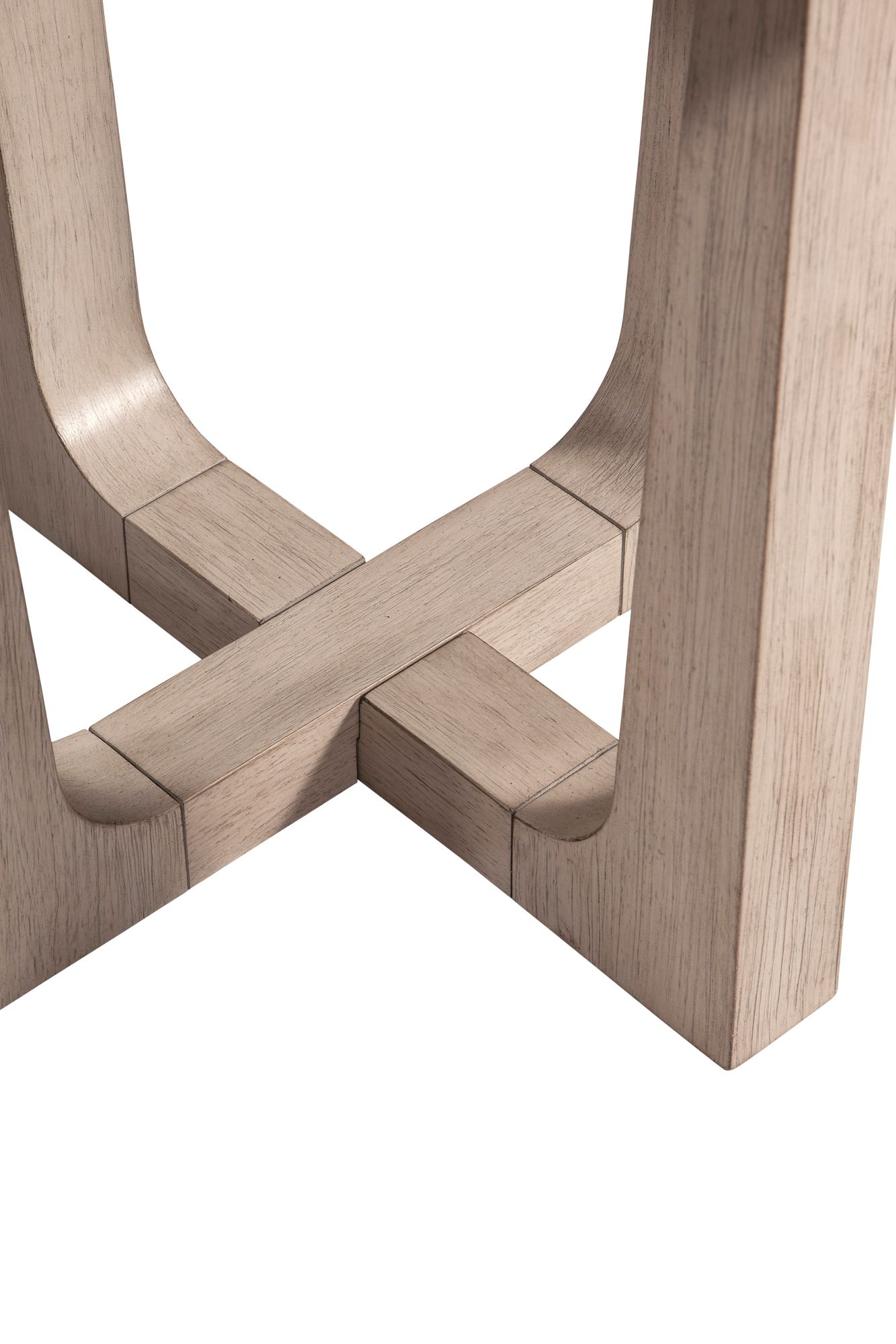 Newport 22" White Marble Scatter Table