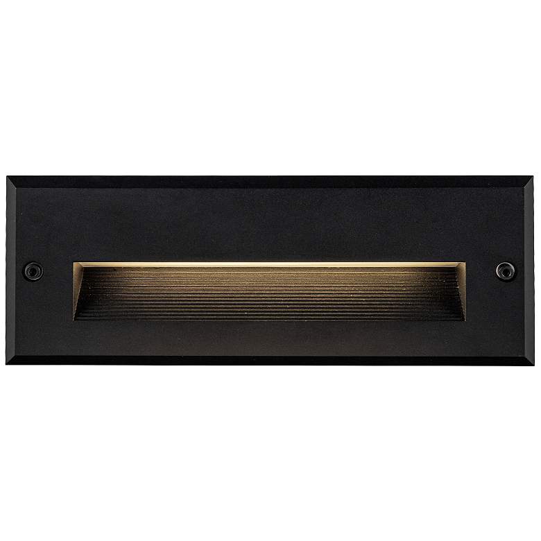 Image 1 Newport 3 3/4" High Black LED Outdoor Wall Light
