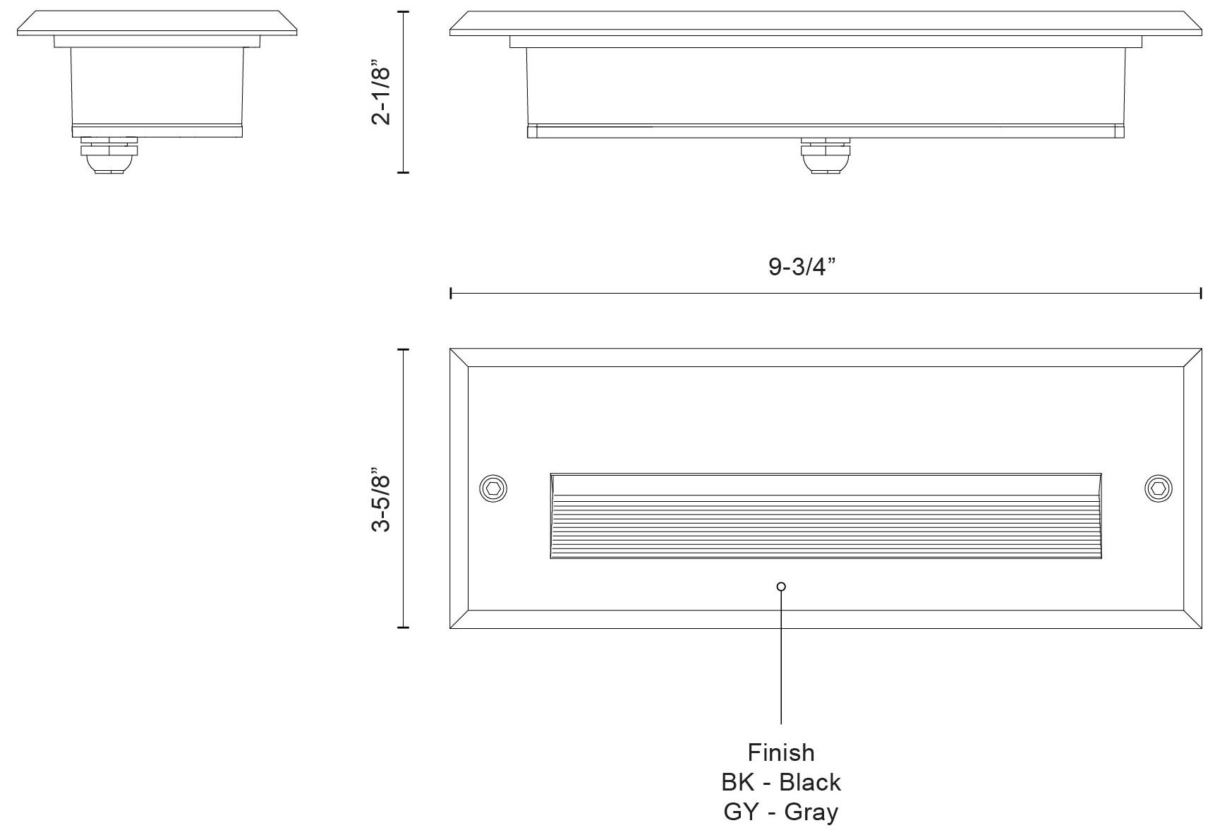 Image 6 Newport 3 3/4" High Black LED Outdoor Wall Light more views