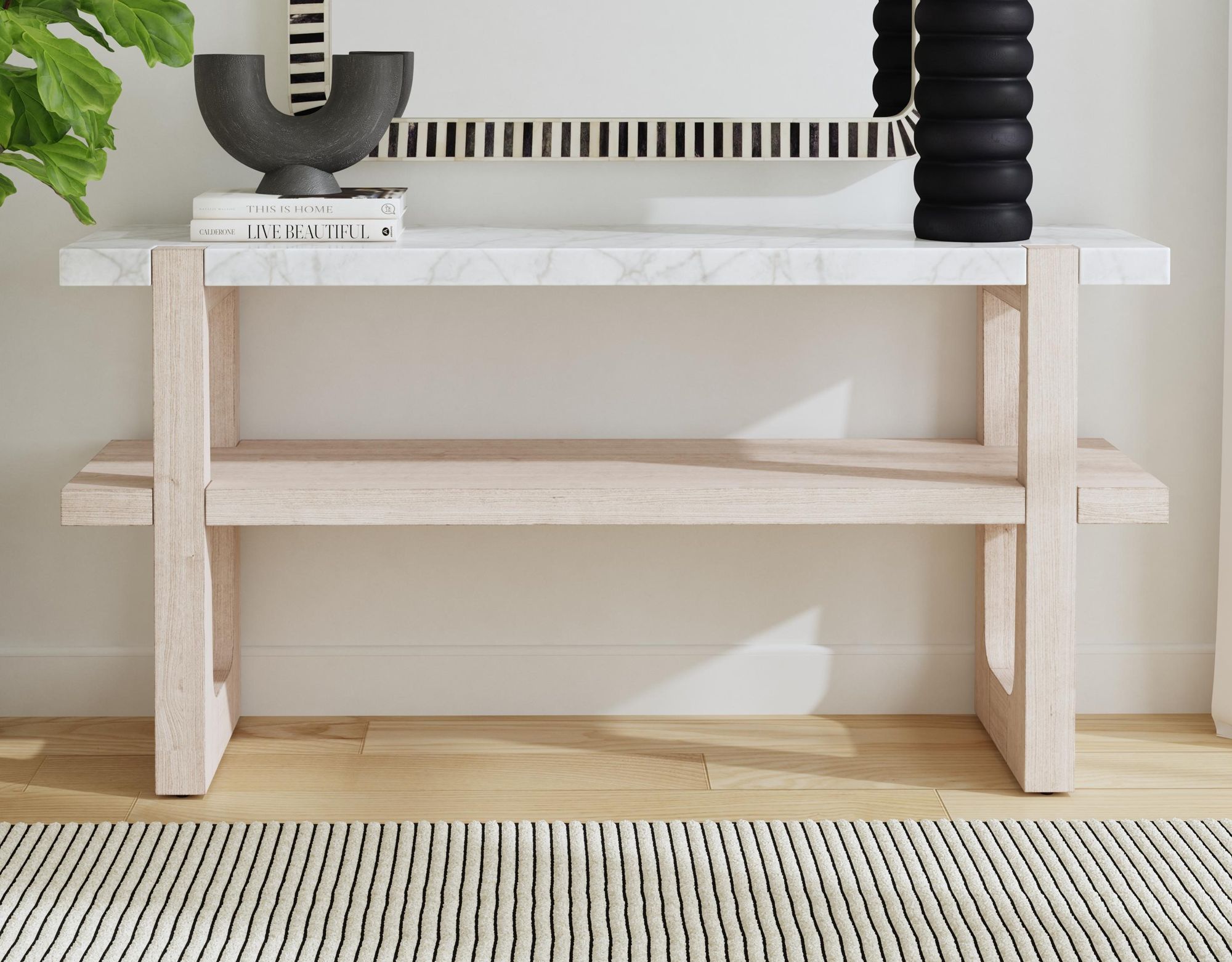 Image 6 Newport Coastal Styled 30"  Console Table more views