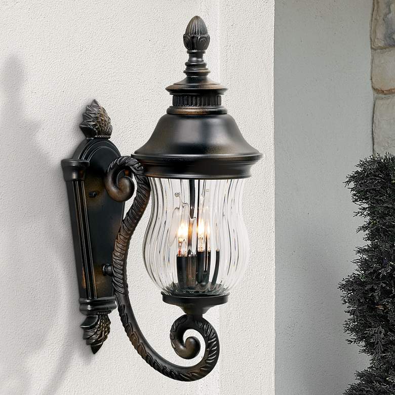 Image 2 Newport Collection 19 1/2 inch  High Outdoor Lantern
