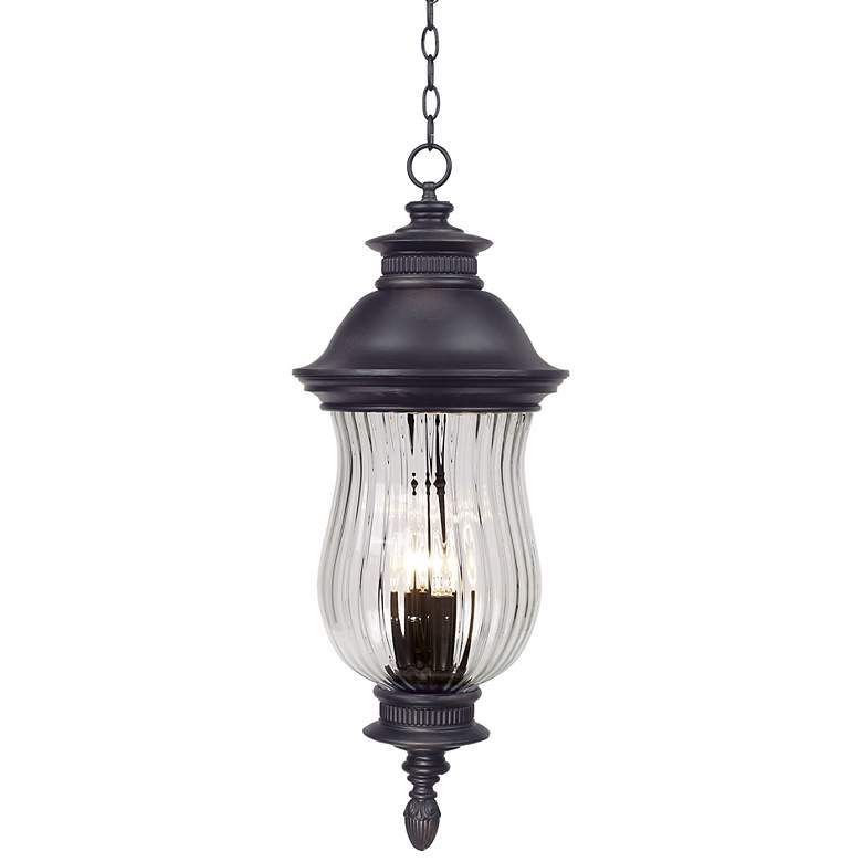 Image 3 Newport Collection 30 1/4 inch High Outdoor Hanging Lantern