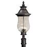 Newport Collection 33" High Large Post Mount Light in scene