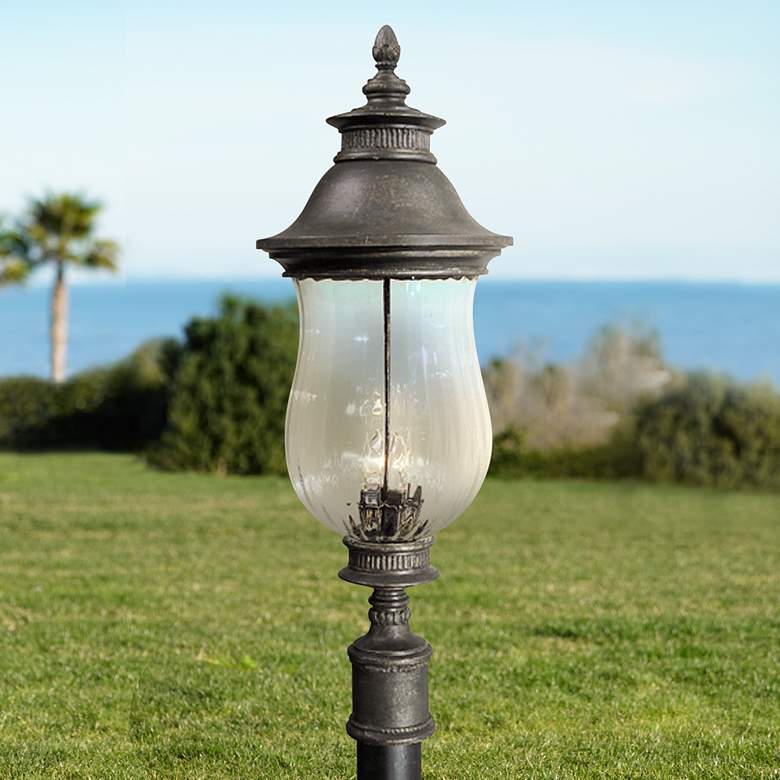 Image 2 Newport Collection 33 inch High Large Post Mount Light