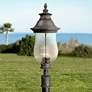 Newport Collection 33" High Large Post Mount Light in scene