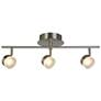 2_Newport Hill 3"W 3-Light LED Semi-Flush Mount Brushed Nickel Finish
