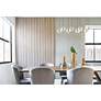 5_Newton 38 1/2"W Black Gold Linear LED Multi-Light Pendant more views