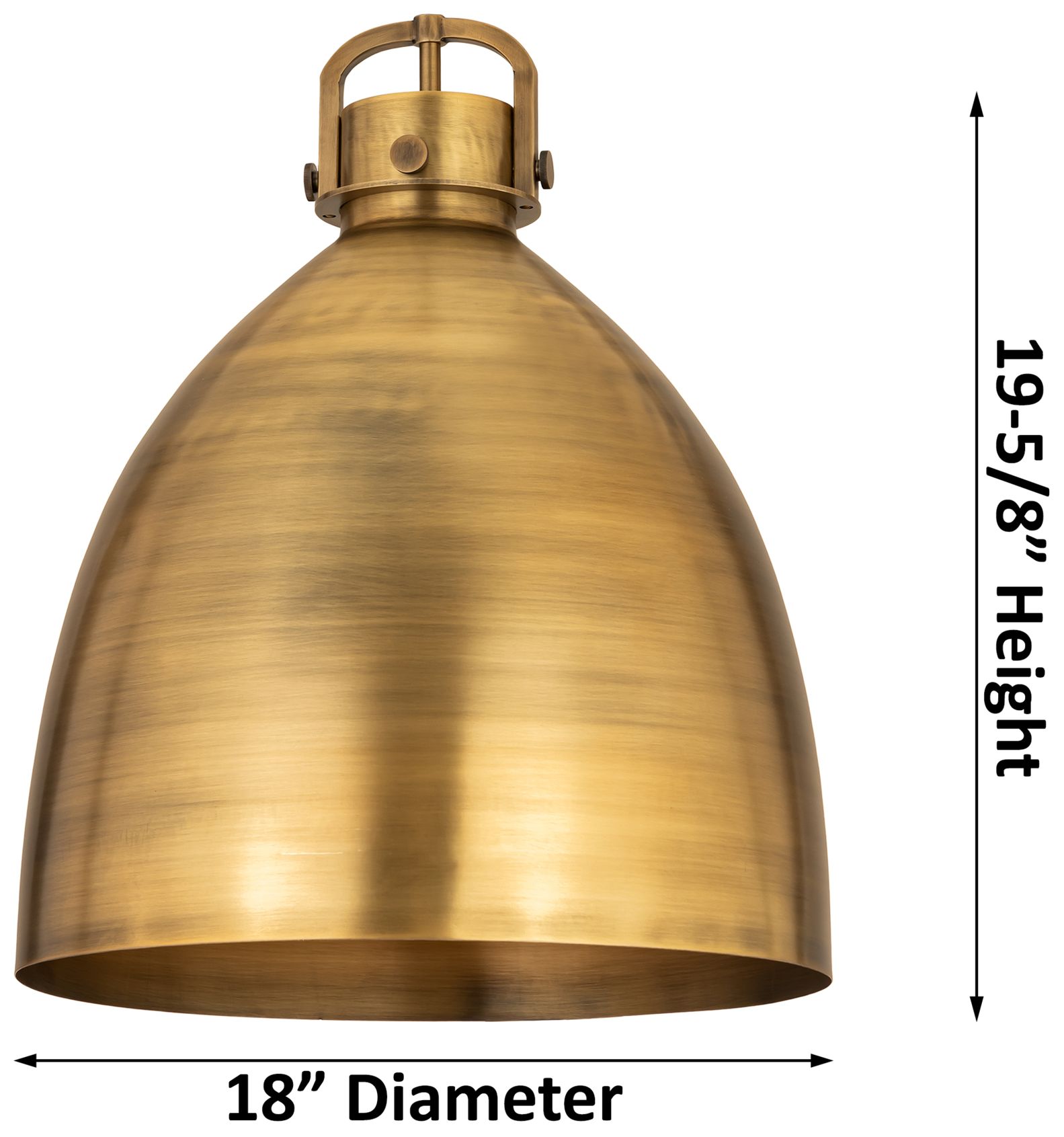 Image 4 Newton Bell 18" Wide Satin Nickel Cord Hung Pendant With Satin Nickel  more views