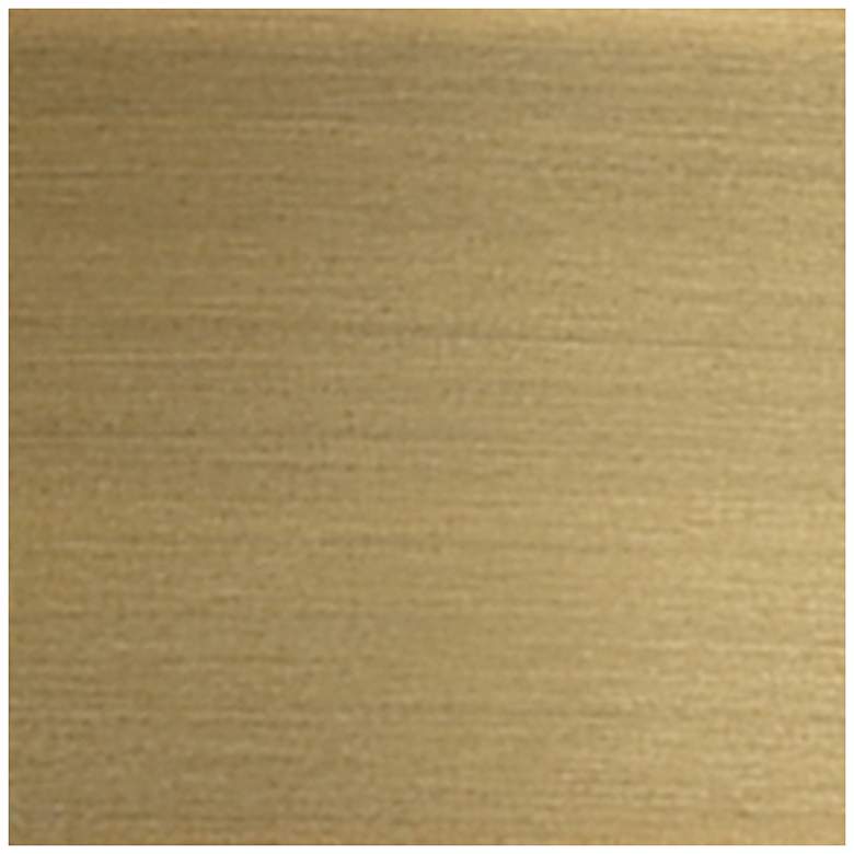 Image 2 Newton Bell 8" Wide Brushed Brass Flush Mount With Brushed Brass Shade more views