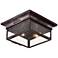 Newton Collection 12 3/4" Wide Outdoor Ceiling Light