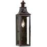 Newton Collection 17 1/2" High Outdoor Wall Lantern in scene