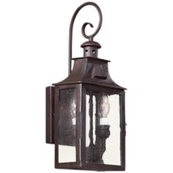 Newton Collection 17 1/2&quot; High Scroll Arm Outdoor Wall Light