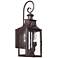 Newton Collection 17 1/2" High Scroll Arm Outdoor Wall Light