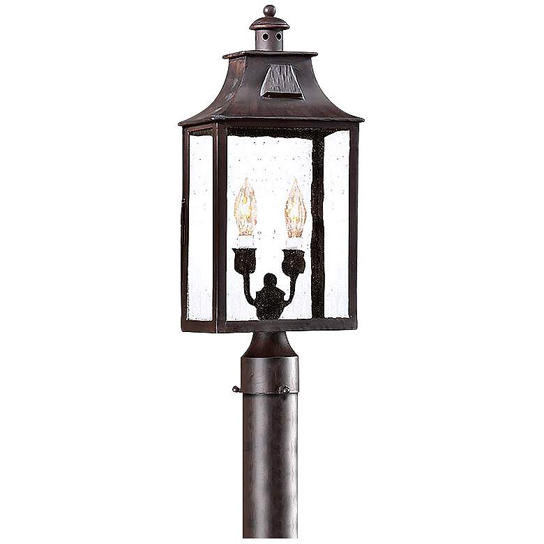 Image 1 Newton Collection 20 3/4" High Outdoor Post Light