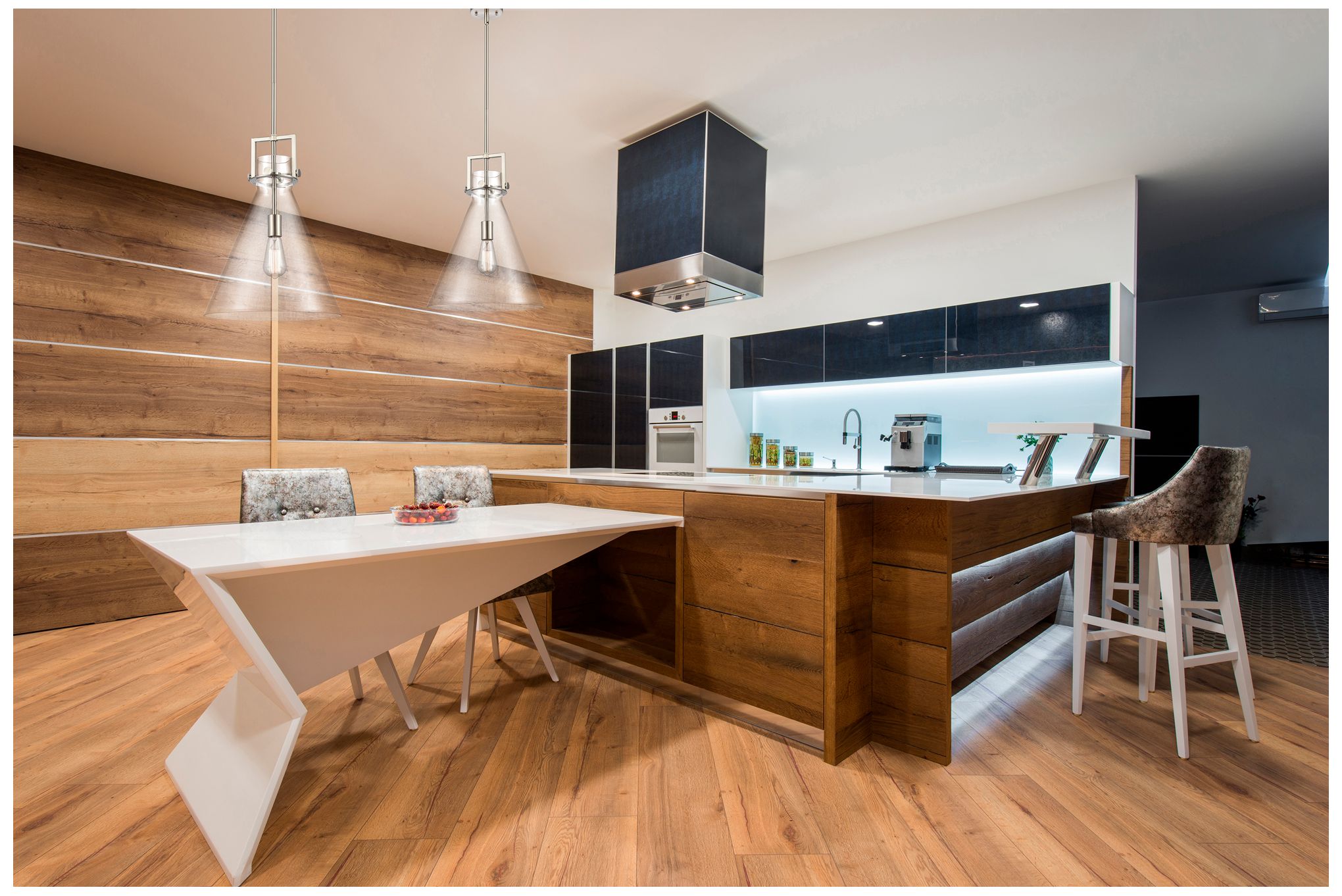 Image 3 Newton Cone 14" Wide Satin Nickel Pendant with Clear Shade more views