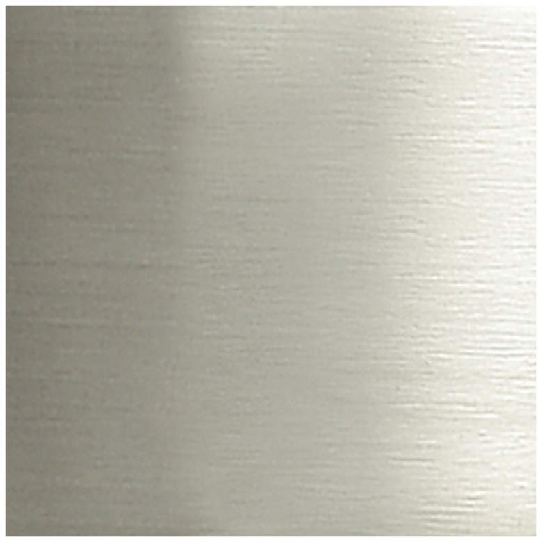 Image 5 Newton Cone 14" Wide Satin Nickel Pendant with Clear Shade more views