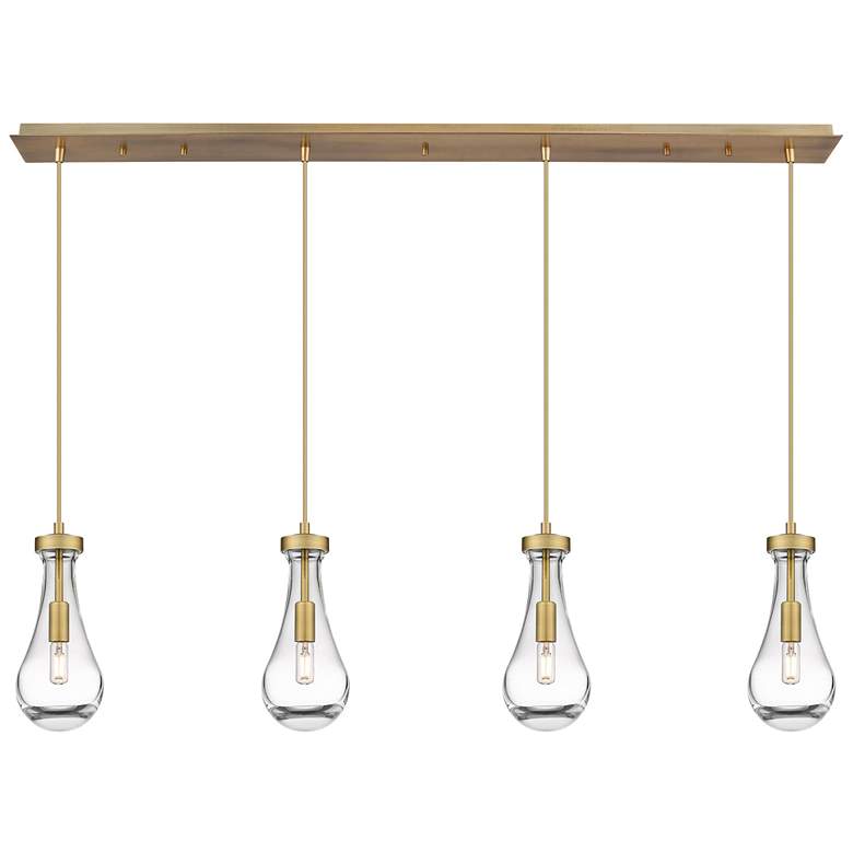 Image 1 Newton Cone 15.5" Wide 3 Light Polished Nickel Multi Pendant w/ White