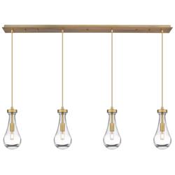 Newton Cone 15.5" Wide 3 Light Polished Nickel Multi Pendant w/ White