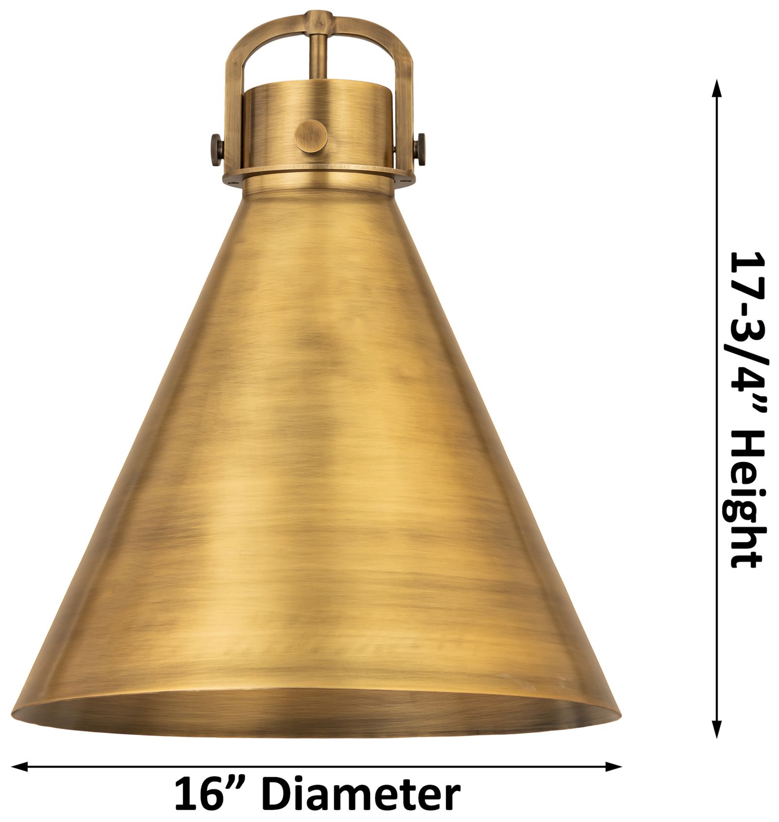 Image 4 Newton Cone 16" Wide Matte Black Cord Hung Pendant With Matte Black Sh more views