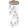 Newton Cone 51.75" Wide 4 Light Matte Black Linear Pendant With Clear