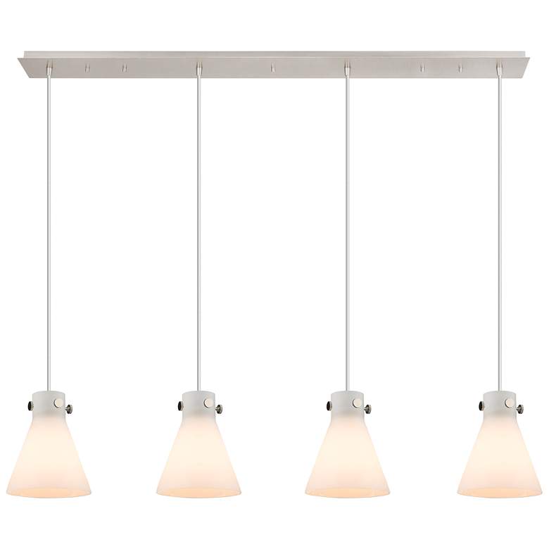 Image 1 Newton Sphere 15.5" Wide 3 Light Brushed Brass Multi Pendant w/ Seedy