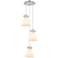 Newton Sphere 22.13"W 9 Light Matte Black Multi Pendant w/ Smoke Shade