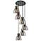 Newton Sphere 51.75"W 4 Light Brushed Nickel Linear Pendant w/ Seedy S