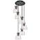 Newton Sphere 51.75"W 4 Light Brushed Nickel Linear Pendant w/ White S
