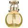 Newton Sphere 8"W Brushed Brass Arched Flush Mount With Mercury Shade