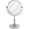 Next Generation 14" High Chrome Finish Cordless LED Vanity Mirror