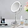 1_Next Generation 14" High Chrome Finish Cordless LED Vanity Mirror