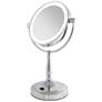 3_Next Generation 14" High Chrome Finish Cordless LED Vanity Mirror more views